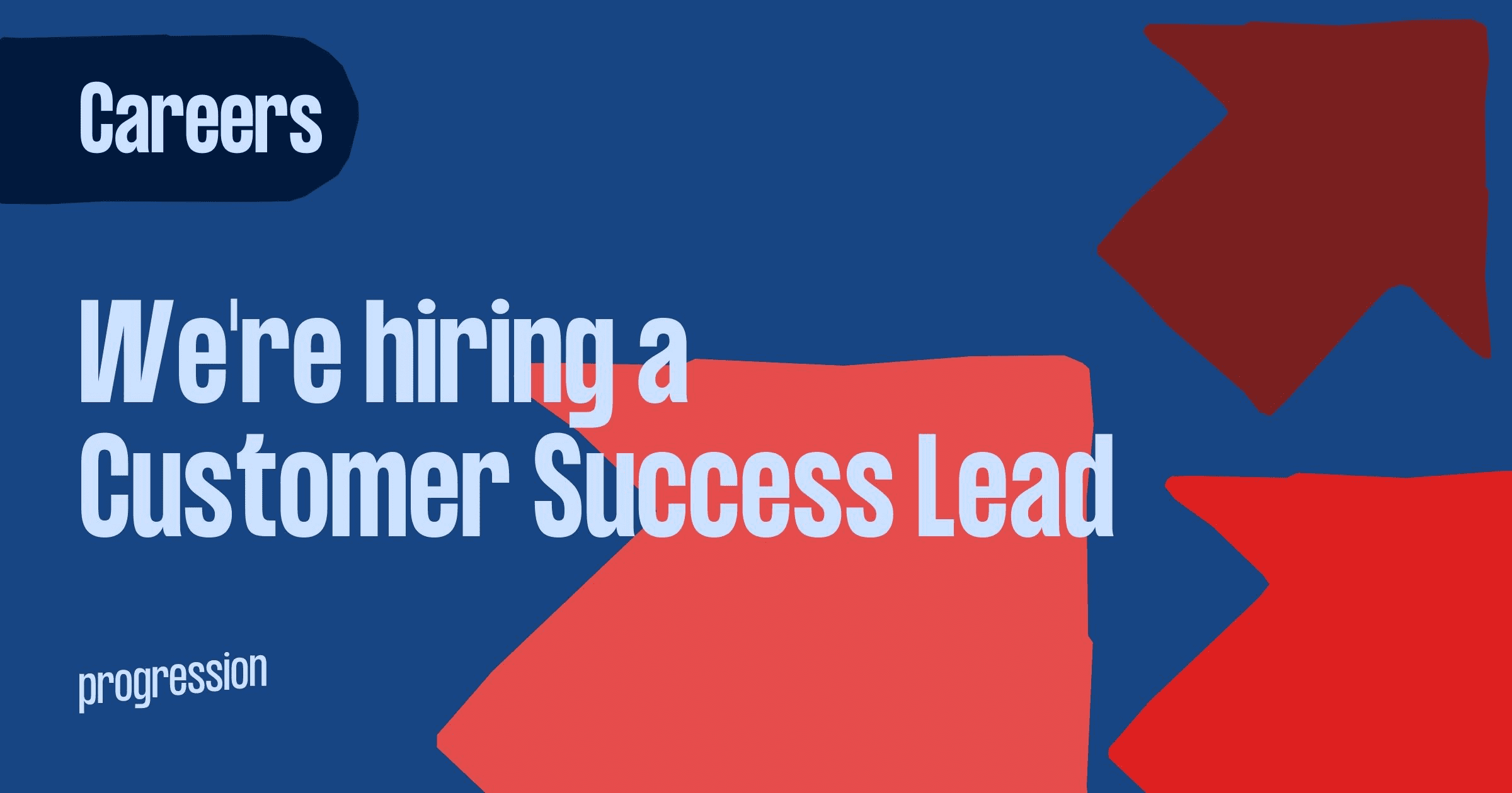 We're hiring: Customer Success Lead