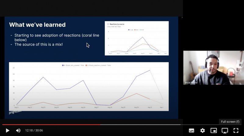 Screenshot from a remote Pod Pulse meeting with our designer Jesse